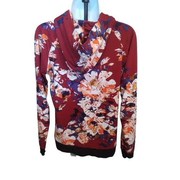LILDY Super Soft Hoodie, Floral print, size Small - Picture 3 of 9